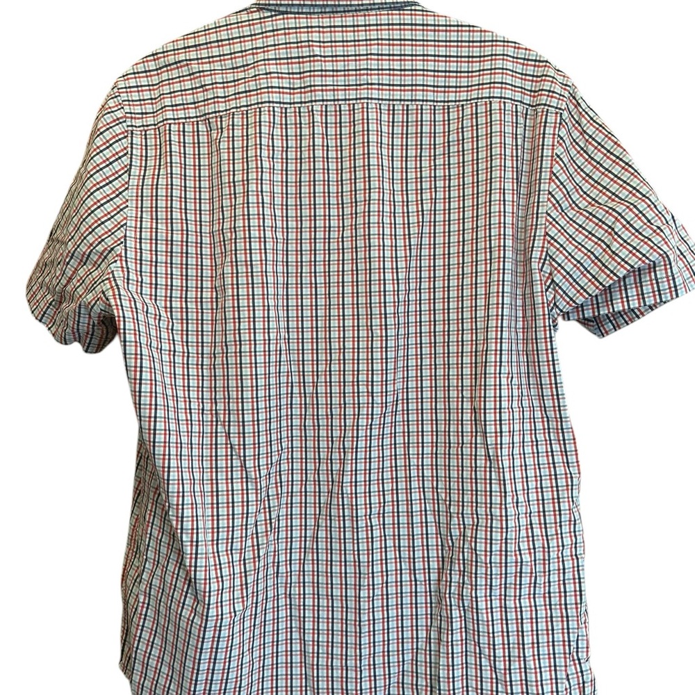 UNTUCKit Shirt Men’s XL Plaid Short Sleeve Button Down Untucked Fit Casual - Picture 2 of 8